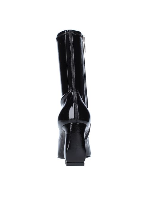 Stretch latex ankle boots SI ROSSI | B00780MTEE191000310NERO
